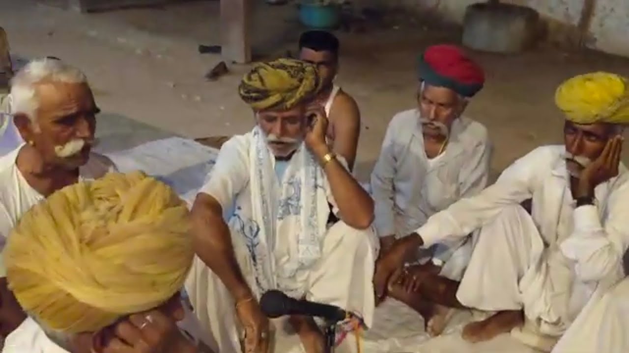 पाबूजी के पवाड़े@श्रीकिशन जी, किरता जी एवं महेन्द्रजी पुत्र श्री ढगलाराम जी नांगू, कोसाना