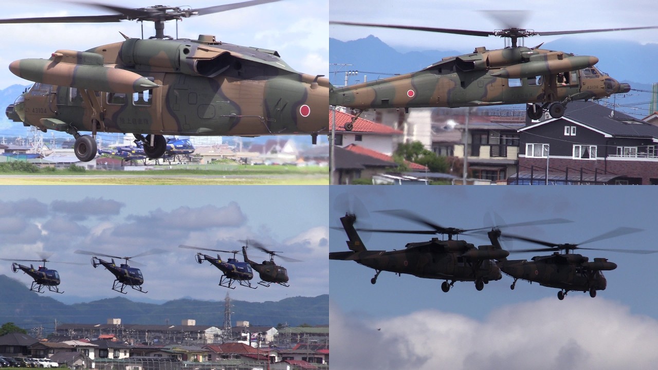 26/06/06 北宇都宮駐屯地航空祭2026 出発シーン JGSDF Various