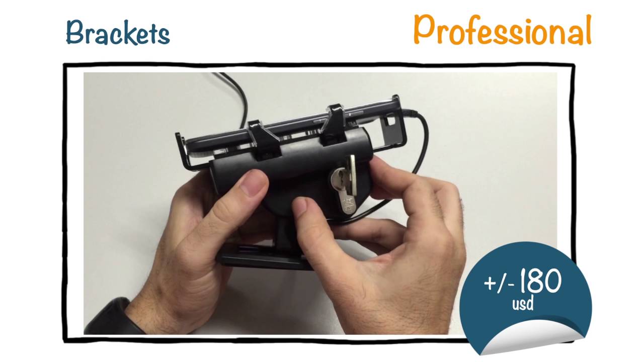 Comparison video security brackets for Smartphones