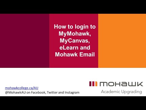 MyMohawk: How to Login