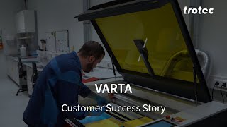 VARTA relies on Trotec Laser for research and development in battery technology
In this customer story, we show how the VARTA research center in Graz uses Trotec laser technology to develop new generations of batteries faster, more efficiently, and in a more resource-friendly manner.
With the Speedy laser from Trotec, VARTA benefits from:
β
30β40% time savings in electrode assembly
β
Flexibility thanks to COβ and fiber lasers in one device
β
Less material waste and higher precision
β
Intuitive operation for a wide variety of materials and geometries
The combination of innovation, efficiency, and flexibility makes the Trotec laser an indispensable tool for cell production and prototyping in battery research.
π Learn more about the success story of VARTA and Trotec Laser.
For more information, exclusive content, and the latest laser innovations, visit our website: http://www.troteclaser.com/
π Stay in touch with us outside of YouTube! Follow us on social media:
www.instagram.com/troteclaser
www.facebook.com/TrotecLaserOfficial
www.linkedin.com/company/troteclaser VARTA relies on Trotec Laser for research and development in battery technology