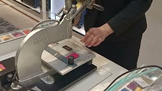 tumi east ridge expandable zip flap. engraving