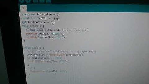 Arduino實驗：使用按鍵控制 LED 燈號