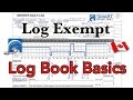 Logbook Exempt | Canada