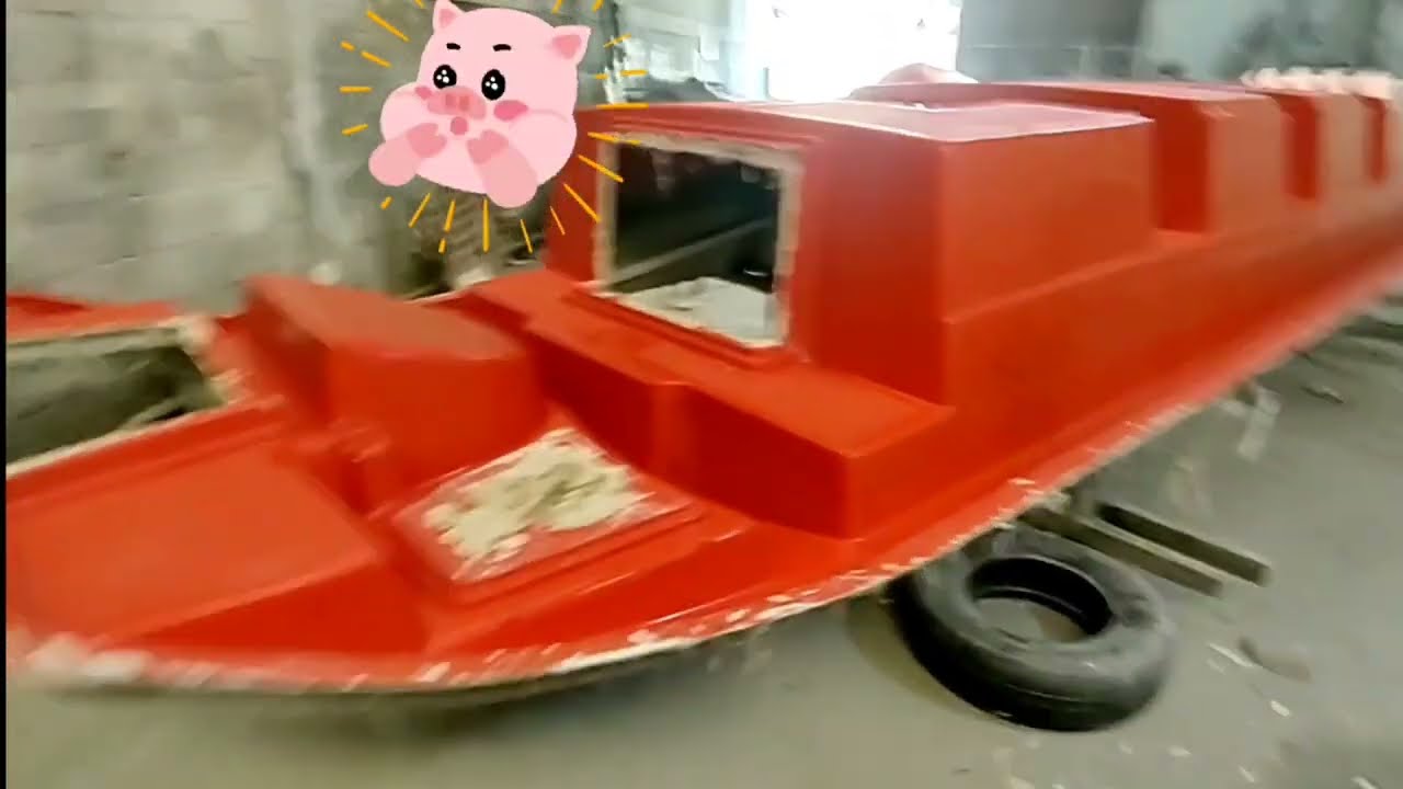 COMO E O PROCESSO DE LAMINACÃO DE BARCOS DE Fibra DE VIDRO.