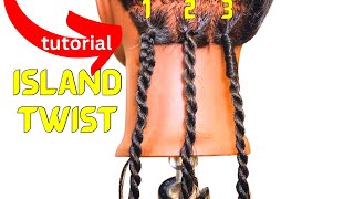 ✨Detailed| EASY!! How to do Island Two strand Twists| 3 Different ways