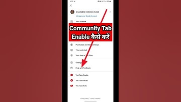 Community Tab Enable Kaise Kare || how to enable community tab on youtube|| #shorts