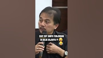 Roy Suryo Tunjukkan Dibalik Bajunya ?! #shorts #short #viral #roysuryo #hiburan #lucu #viralshort