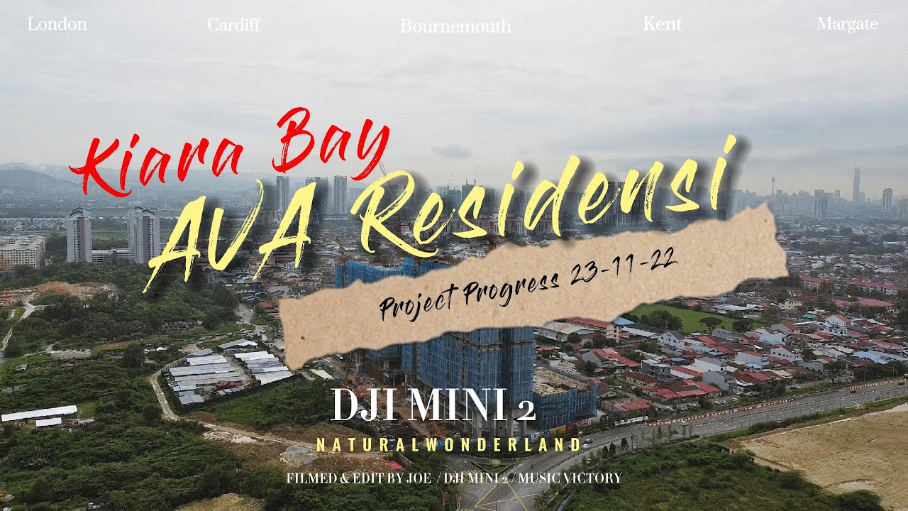 Residensi AVA @ Kiara Bay.  Project progress 2022.11.23