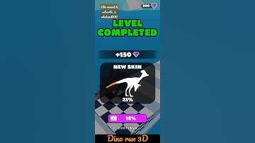 DINO RUN 3D LEVEL 5 GAMEPLAY ANDROID IOS#shortbeta #dinorunner3d