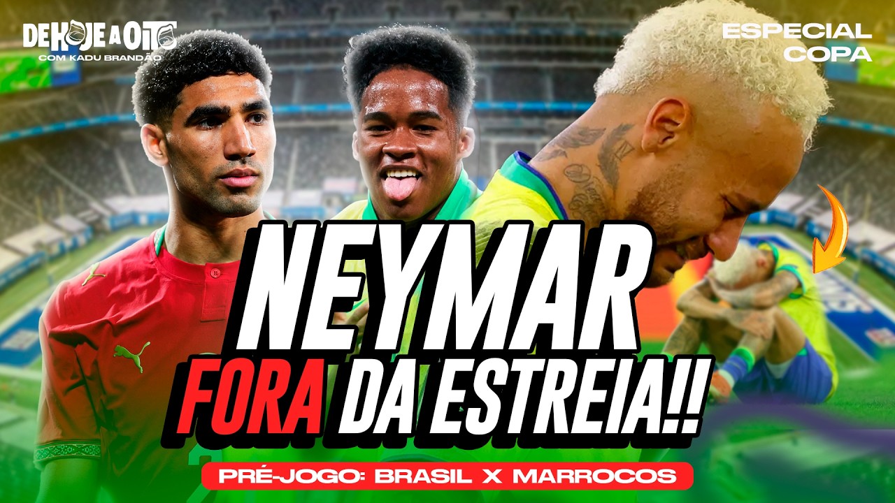PRÉ-JOGO BRASIL X MARROCOS: A HISTÓRIA SE REPETE? Copa 2026 e jejum de 24 anos! Brasil está pronto?