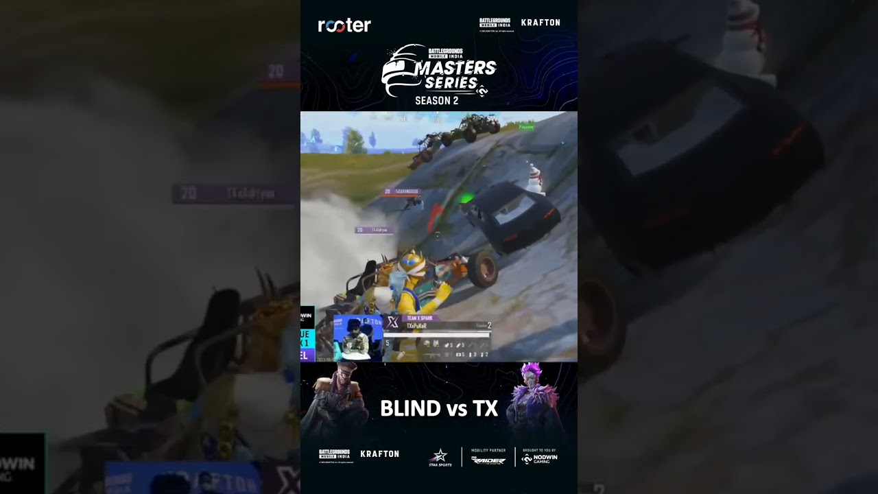 Blind vs tx ll chicken dinner ✌️day 3 match