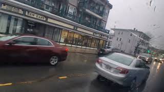 Riding the full MBTA route 34E to Forest Hills