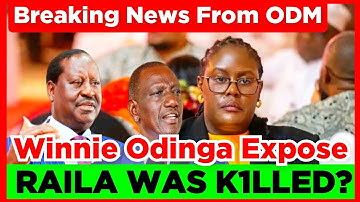 Ukweli Umejulikana! Shocking News Expose What Happened to Raila,  Winnie Odinga Know Something