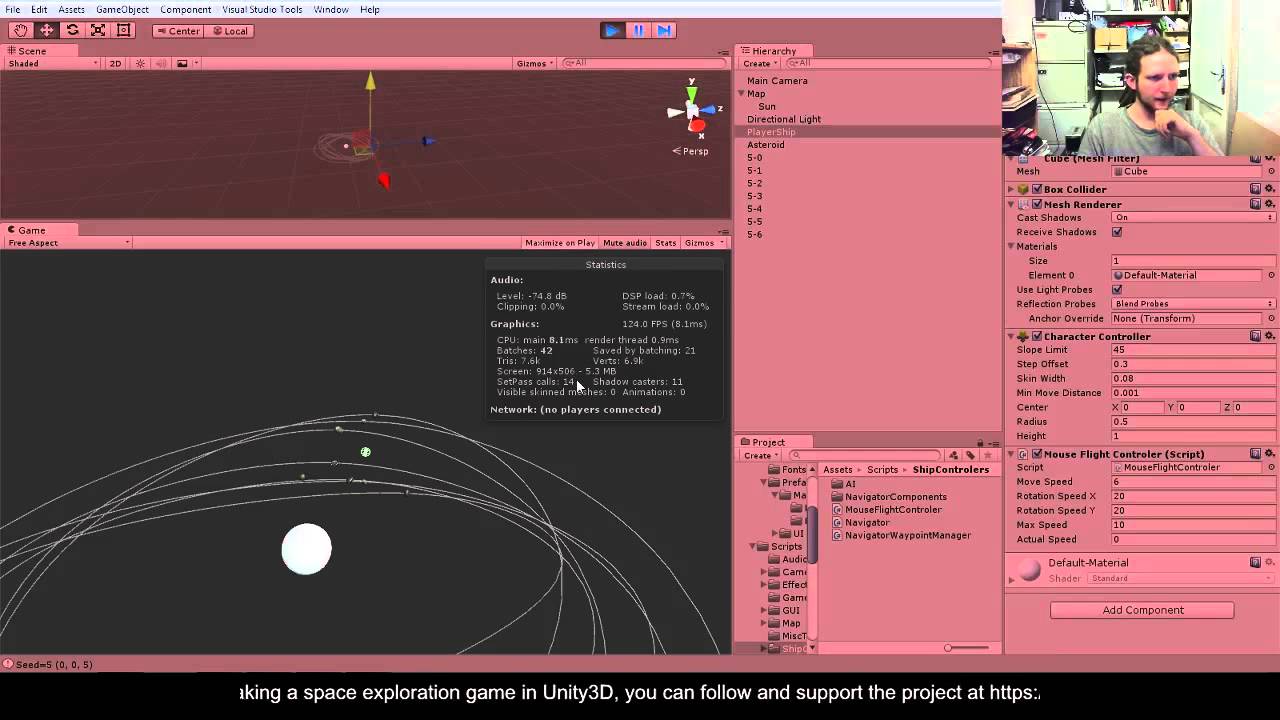 Building a Space Exploration Game in Unity3D - Procedural Loading 2