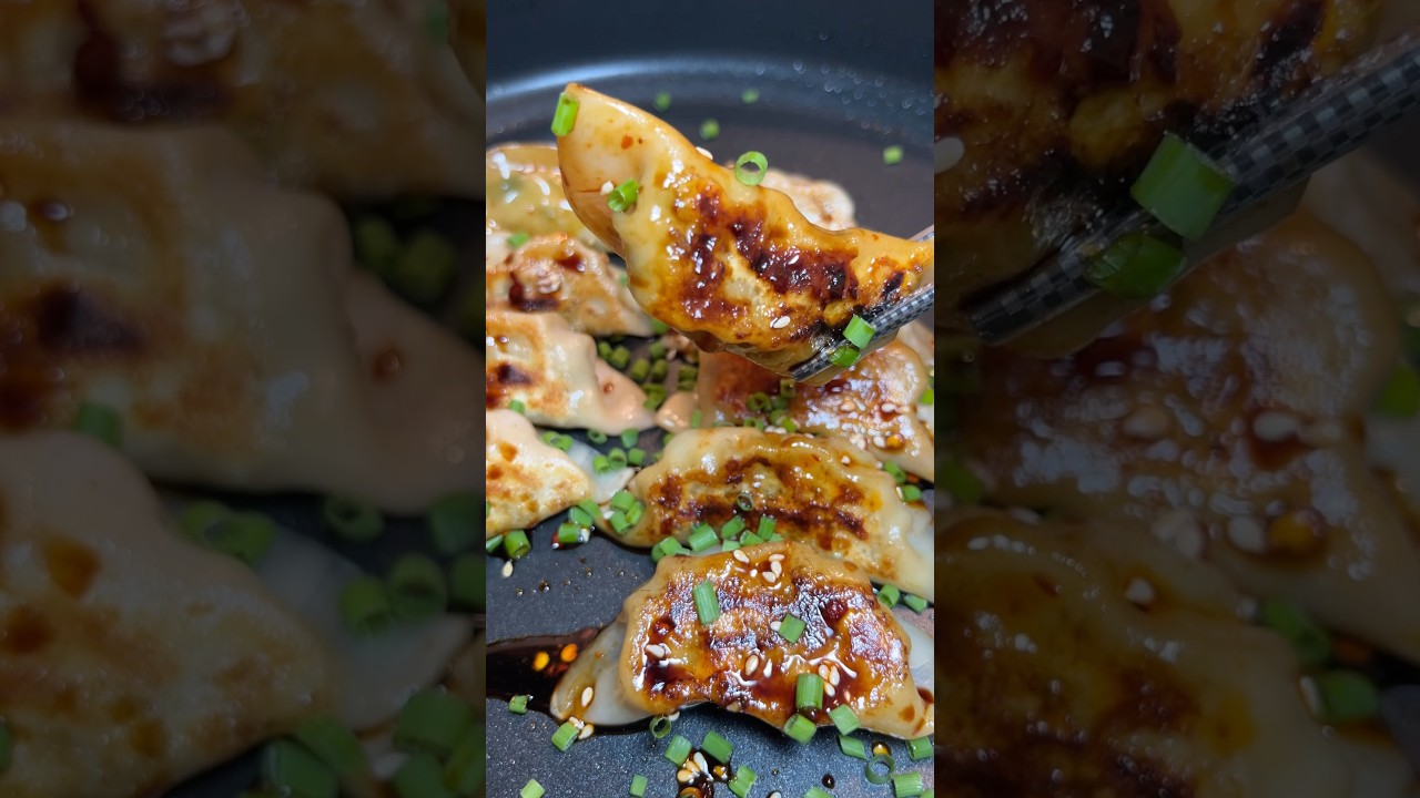 Super Easy Pan-fried Dumplings | Cook from Frozen