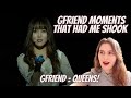 Gfriend moments that had me shook by leadersowon reaction  queens