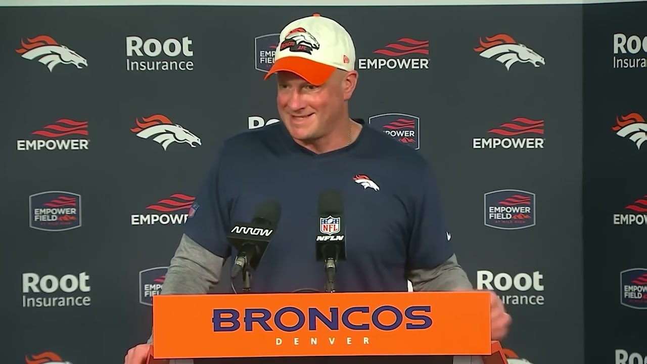 Broncos Coach Nathaniel Hackett: 'I Would Be Booing Myself'