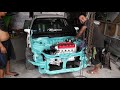 Rescued/Transformed Honda EK Hatch &quot;MuiMui&quot; - first carshow Dailystance