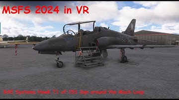 Microsoft Flight Simulator 2024 - Just Flight BAe Hawk T1 through the Mach Loop