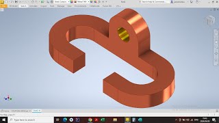 COUPLING BASE DRAWING with AUTODESK INVENTOR, CAD2601 (Mechanical Engineering) Inventor Tutorial