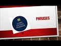 What are phrases ? || Let's Learn !