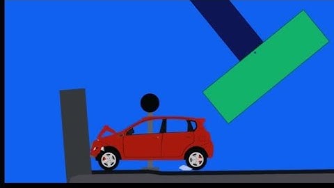 Algodoo Car Crashes & Destruction #182 | Crazy Phun Algodoo Car Crash Tests