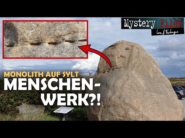 Monolith vom Roten Kliff in Kampen auf Sylt: Doch von Menschenhand (Megalith/Steinzeit)?