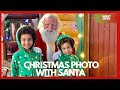 12 Days of Christmas - We took the Boys to see Santa - JOHN DEER Christmas Photo with the Kids