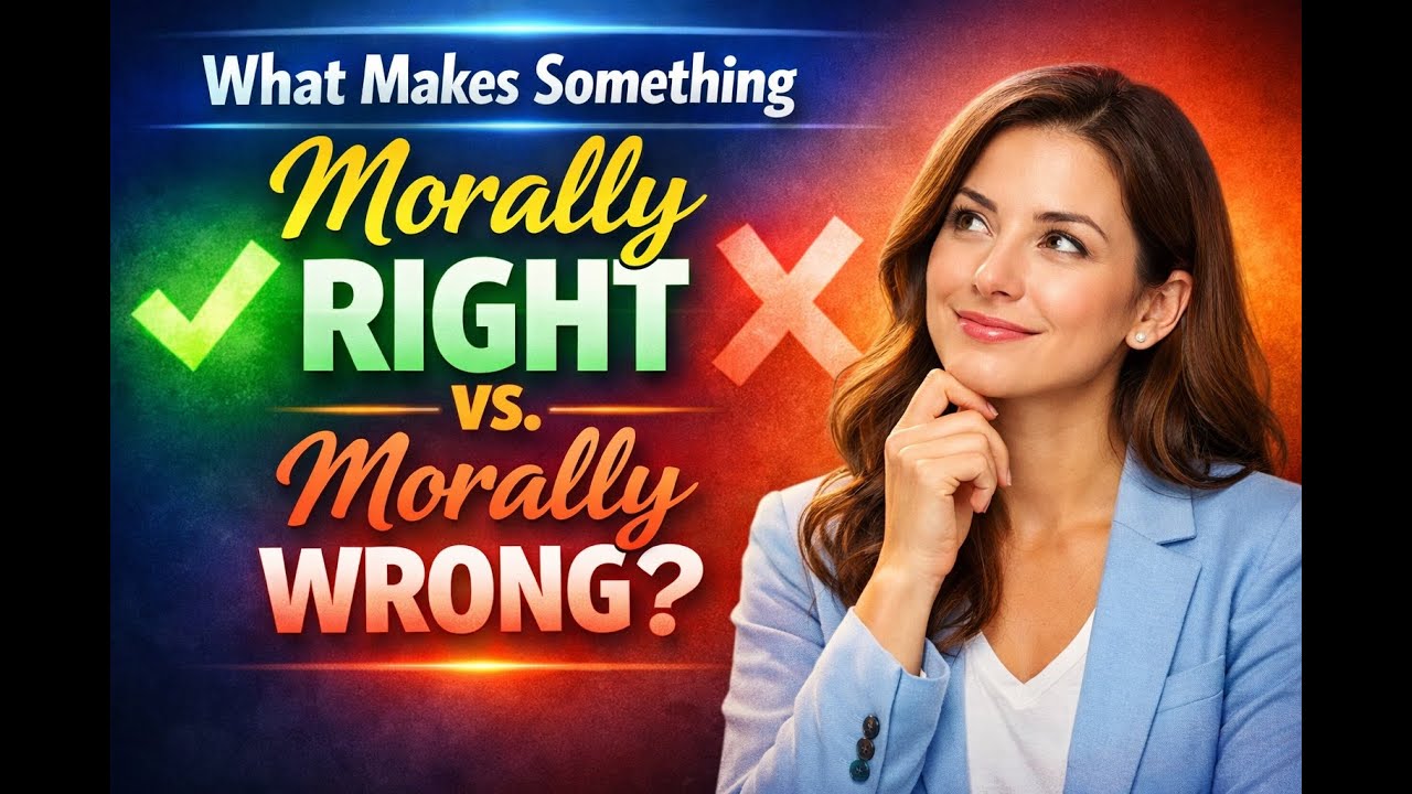 What Makes Something Morally Right vs. Morally Wrong?