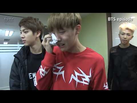 JHOPE BTS CRYING ON HIS BIRTHDAY