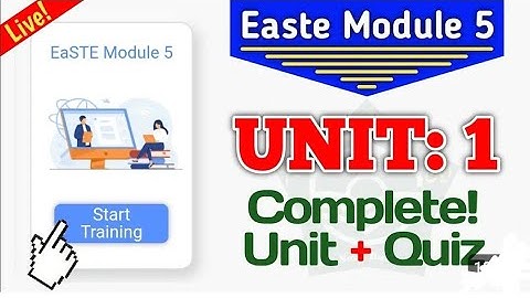 module 5 unit 1 solved answers | module 5 unit 1 quiz answers #module5