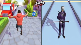 Miraculous Ladybug e Chat Noir 🐞  It’s time to battle, run & jump: LE CHIEN KIM Versus Hawk Moth! screenshot 5