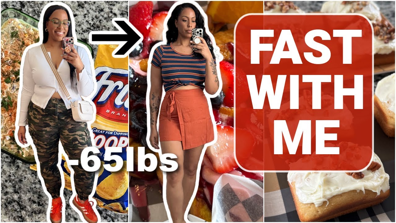 FAST WITH ME! | ADF + INTERMITTENT FASTING | 65LBS ⬇️ | REALISTIC FEAST DAYS  