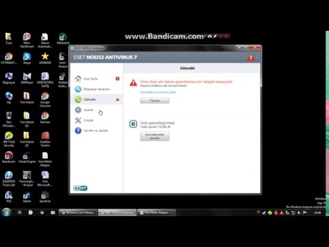 Video: Nod 32 Nasıl Güncellenir