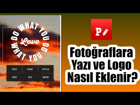 Uygulama Tavsiyesi! FOTOĞRAFLARA YAZI VE LOGO EKLEME / Resimlere Kolayca Metin  Ekleme