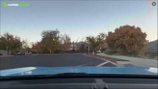 Sunrise Drive to Cache Valley and Utah State University campus