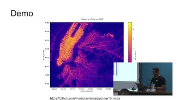 Procesing big data with Vaex, dataframes and no clusters, por Marco Carranza