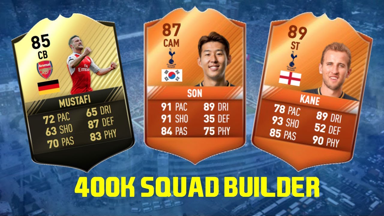 Insane 400k Squad Builder - Fifa 17 Ultimate Team