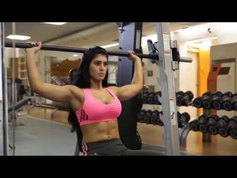 Smith Machine Overhead Shoulder Press - Shoulders Exercise