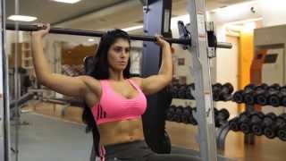 Smith Machine Overhead Shoulder Press - Shoulders Exercise