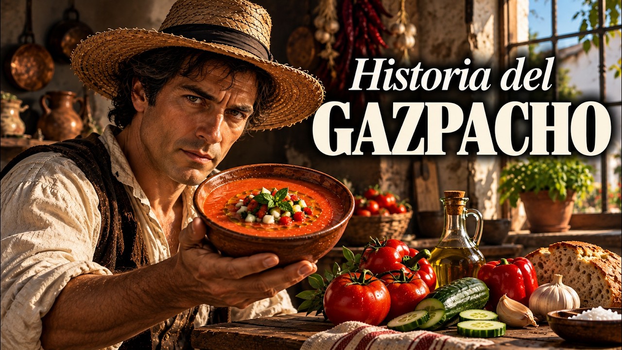 Historia del gazpacho — de comida humilde a símbolo de la cocina española