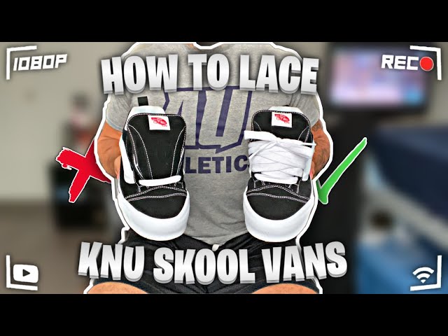 Imran Potato x Vans Vault KNU skool VR3 - Unboxing, Lace Swapping
