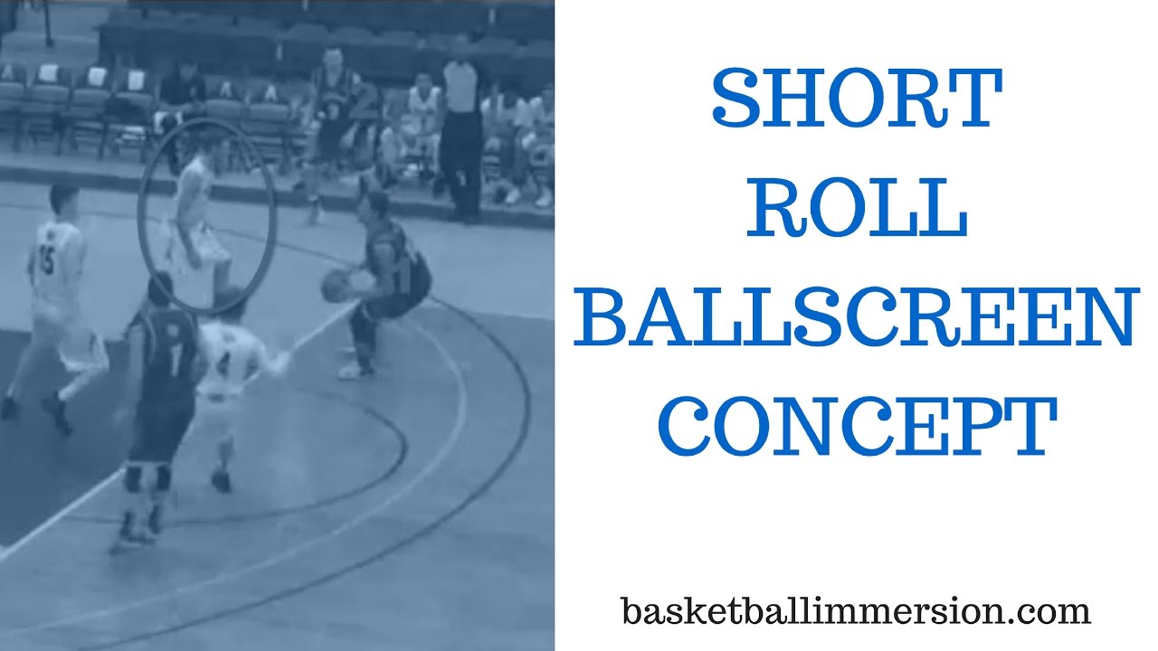 Basketball Short Roll Ball Screen Concept