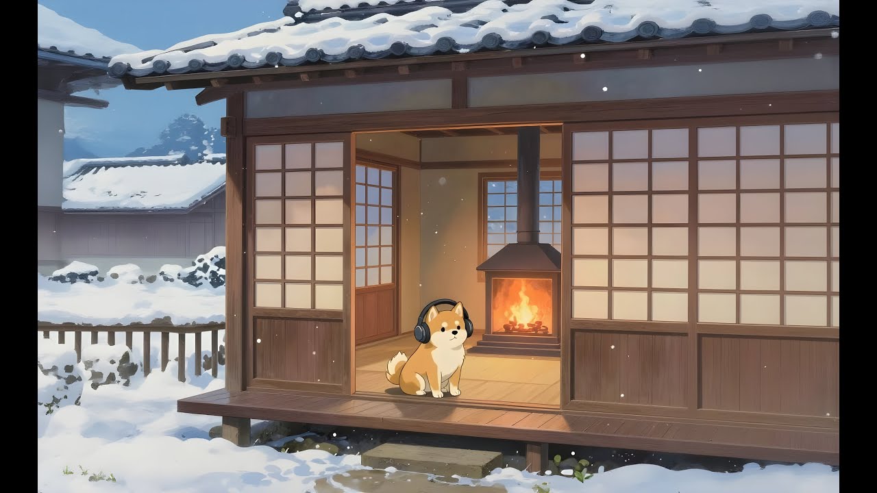 Cozy Winter House Lofi ❄️🏠 | Chill Beats for Study, Focus & Relax