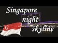 Night skyline of SINGAPORE