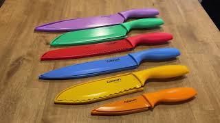 Cuisinart 12 Piece Kitchen Knife Set, Multicolor Advantage Cutlery Review