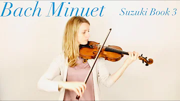 Bach Minuet - Suzuki Book 3