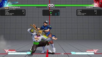 STREET FIGHTER V - whiff punishing Chun-li bnb blockstring