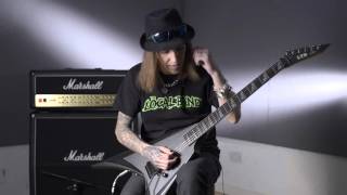 Guitar Lesson: Alexi Laiho - Sweep picking warm-ups Resimi